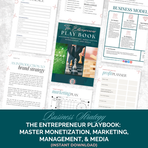 The Entrepreneur's Playbook