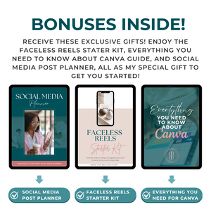 Melanin Faceless Reels & Photos Bundle
