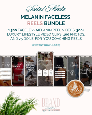 Melanin Faceless Reels & Photos Bundle