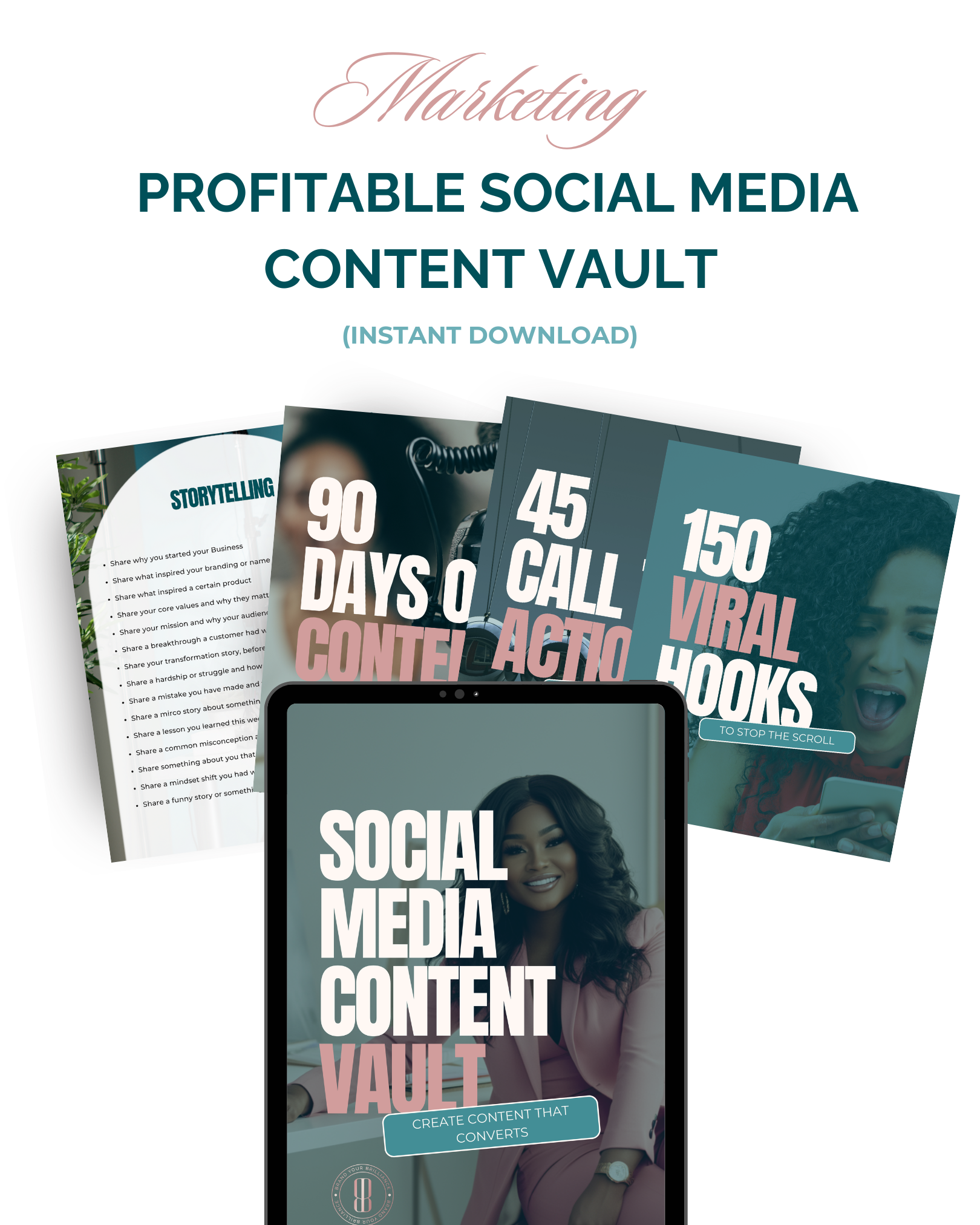 Profitable Social Media Content Vault