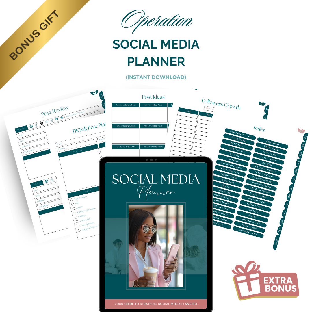 365 Days of Brilliance Social Media Planner