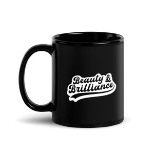 Beauty & Brilliance Black Coffee Mug