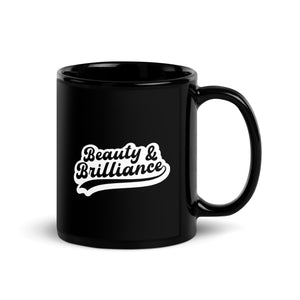 Beauty & Brilliance Black Coffee Mug