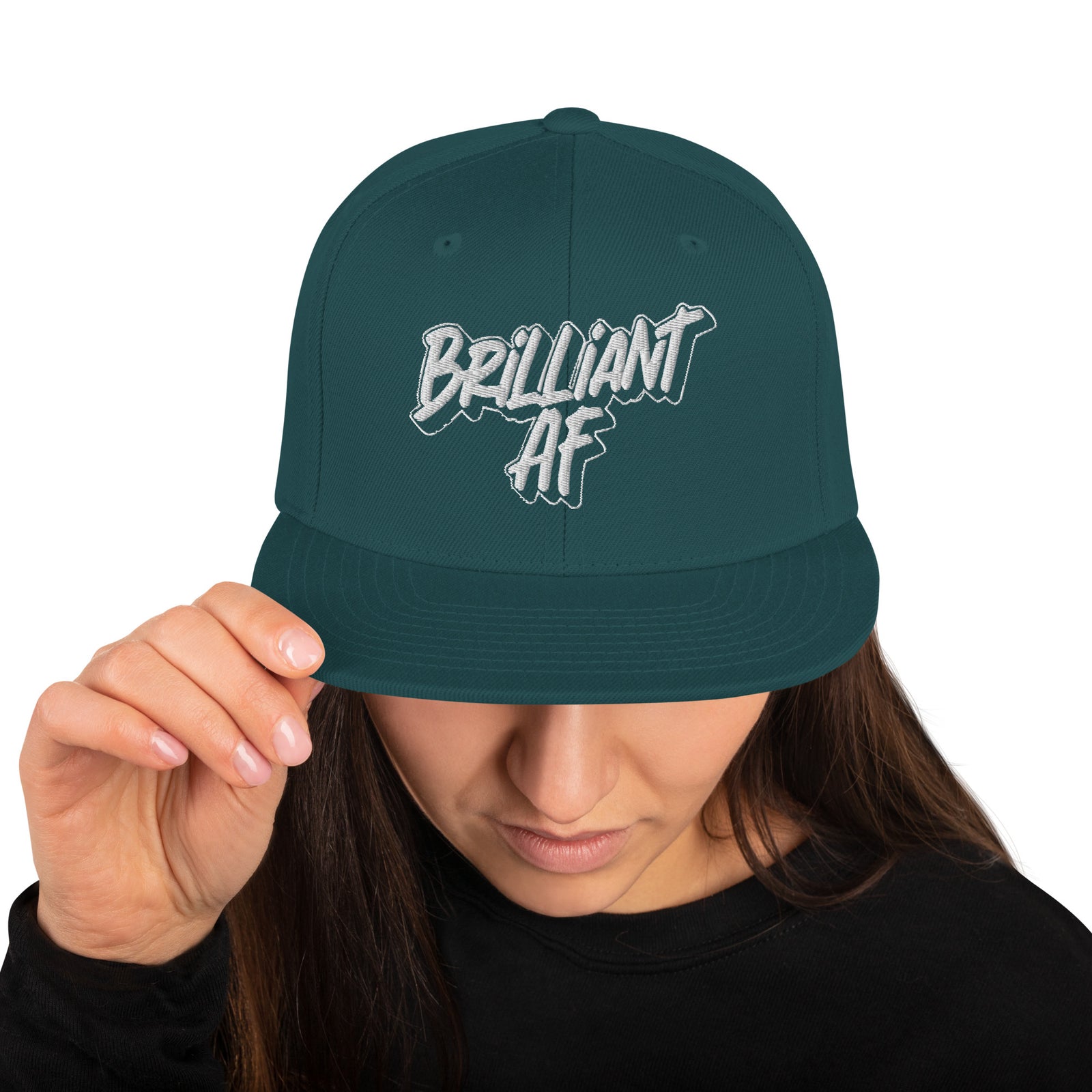 Brilliant AF Snapback Hat
